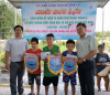 Xã Chà Là tổ chức giải bơi lội thu hút hơn 50 thiếu nhi của địa phương và xã Cầu Khởi tham dự