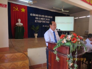 Hội đồng nhân dân huyện Dương Minh Châu tổ chức kỳ họp thứ hai
