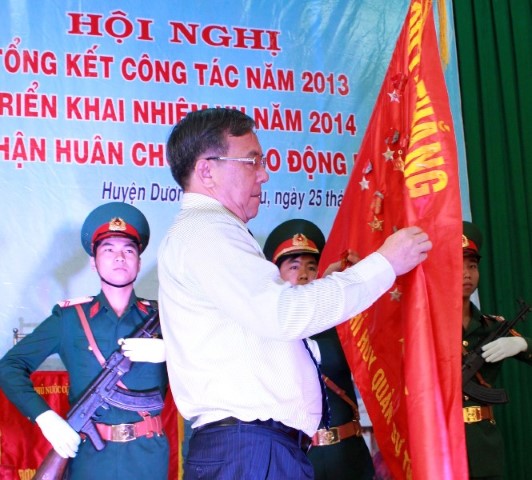 Họp mặt kỷ niệm 65 năm Ngày thành lập huyện Dương Minh Châu