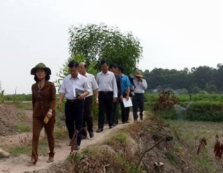 Thường trực HĐND huyện Dương Minh Châu khảo sát tình hình triển khai thực hiện Đề án di dời dân ra khỏi đất lâm nghiệp