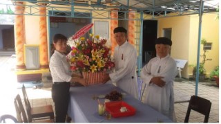 Lãnh đạo huyện Dương Minh Châu đến thăm Ban đại diện, Ban Cai quản Hội thánh Cao Đài Tây Ninh, Họ đạo xã Bàu Năng và Truông Mít.