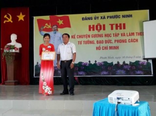 Xã Phước Ninh tổ chức Hội thi 