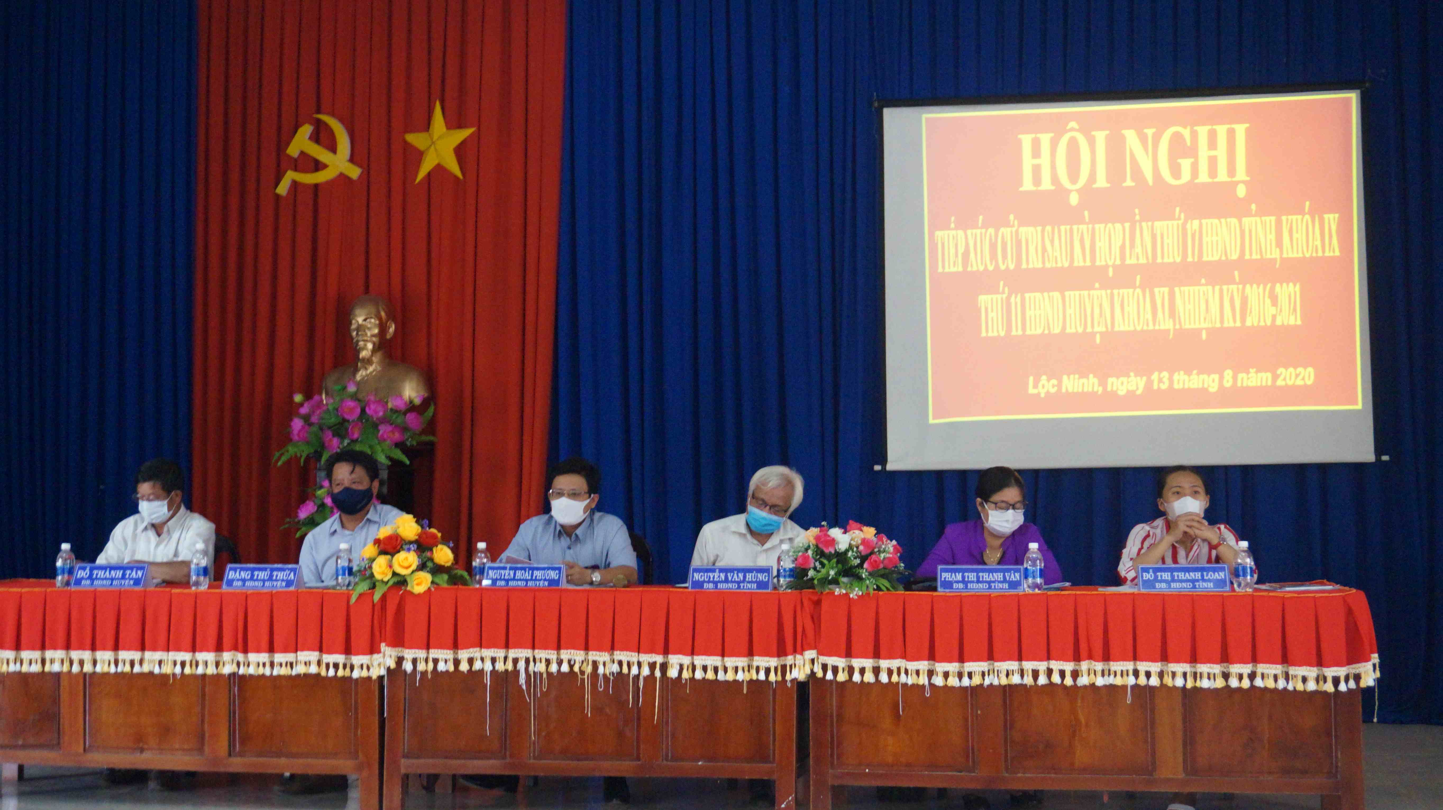 Huyện Dương Minh Châu: Đại biểu HĐND tỉnh, huyện tiếp xúc cử tri xã Lộc Ninh và Bến Củi