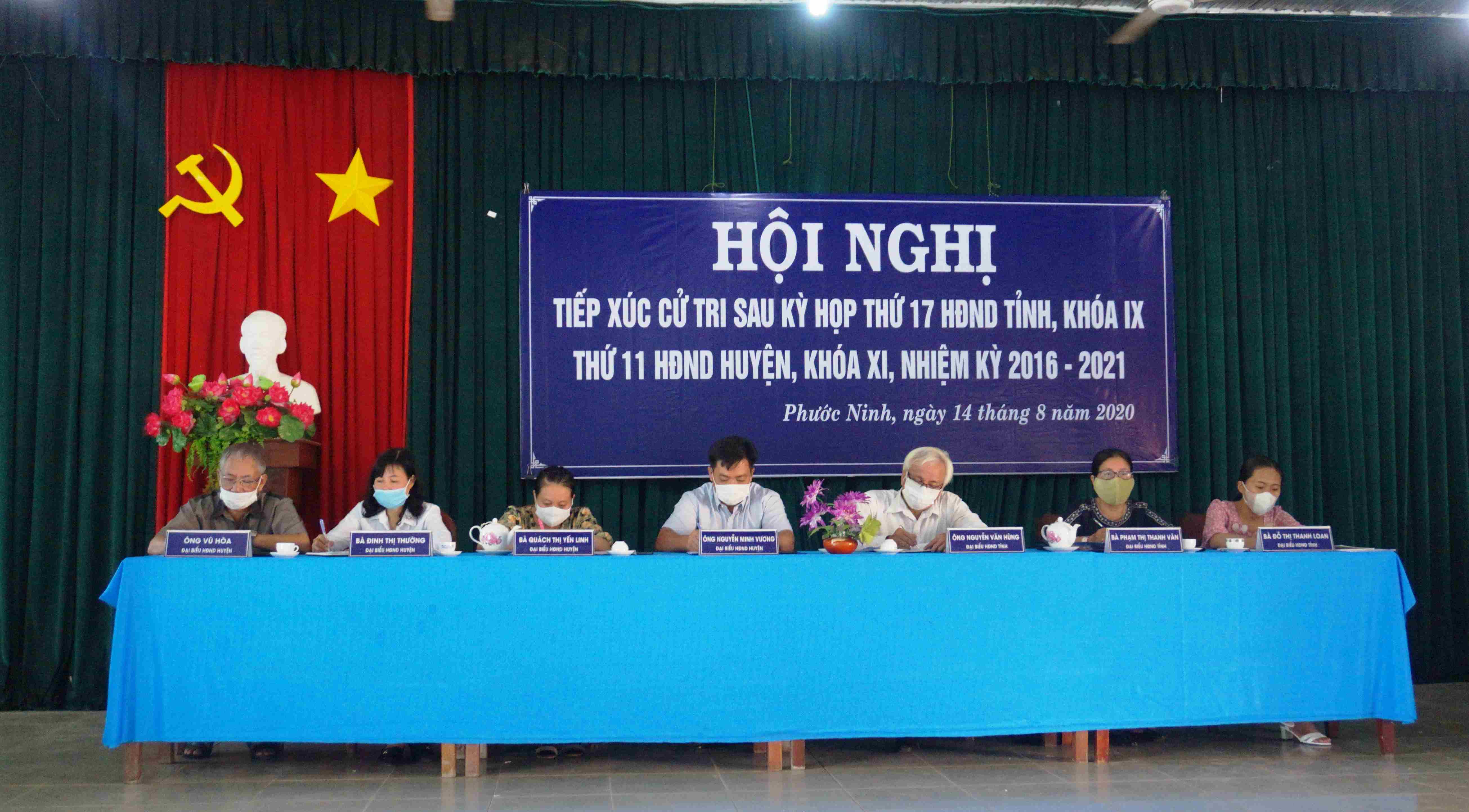 Huyện Dương Minh Châu: Đại biểu HĐND tỉnh, huyện tiếp xúc cử tri xã Phước Ninh và Phước Minh
