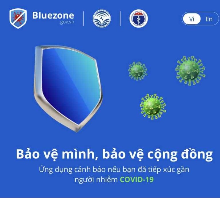 Người dân Tây Ninh cần cài đặt ứng dụng Bluezone để nhận cảnh báo đã tiếp xúc gần người nhiễm COVID-19