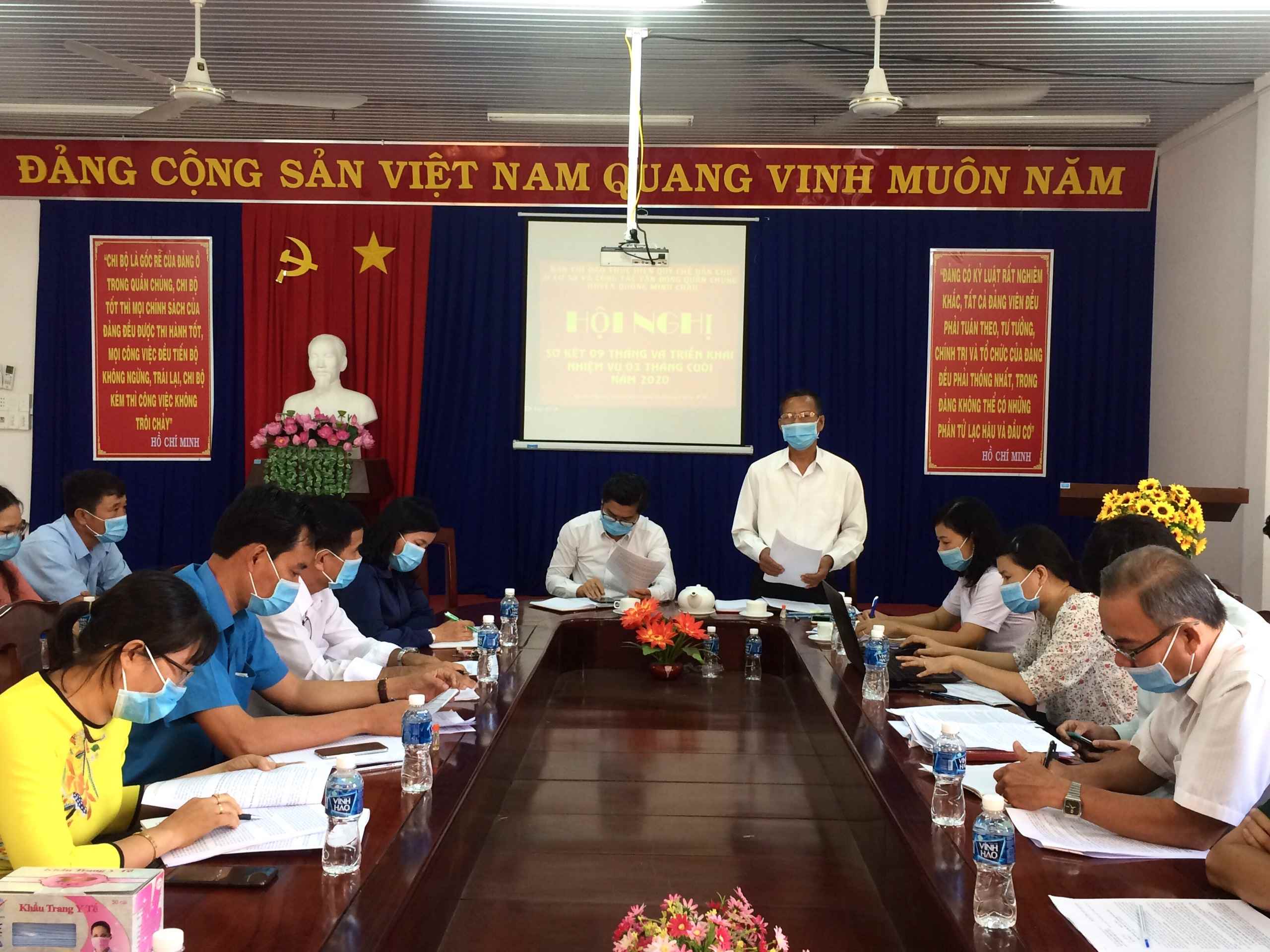 Huyện ủy Dương Minh Châu báo cáo thực hiện Quy chế dân chủ ở cơ sở  9 tháng năm 2020