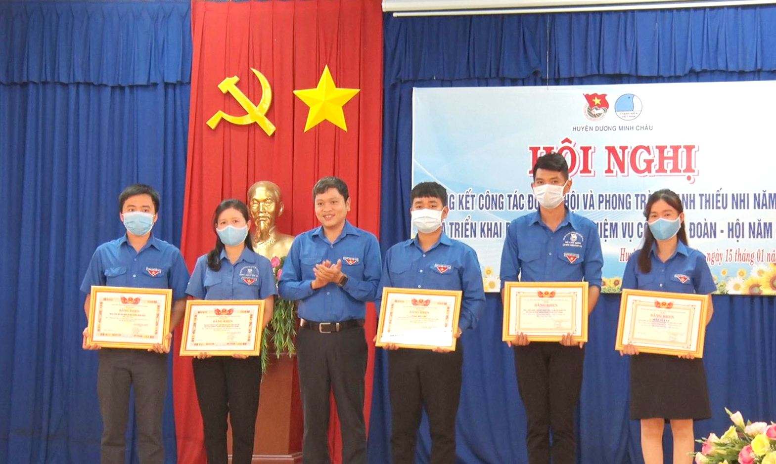 Huyện Dương Minh Châu tổng kết công tác Đoàn- Hội và phong trào thanh thiếu nhi  năm 2020