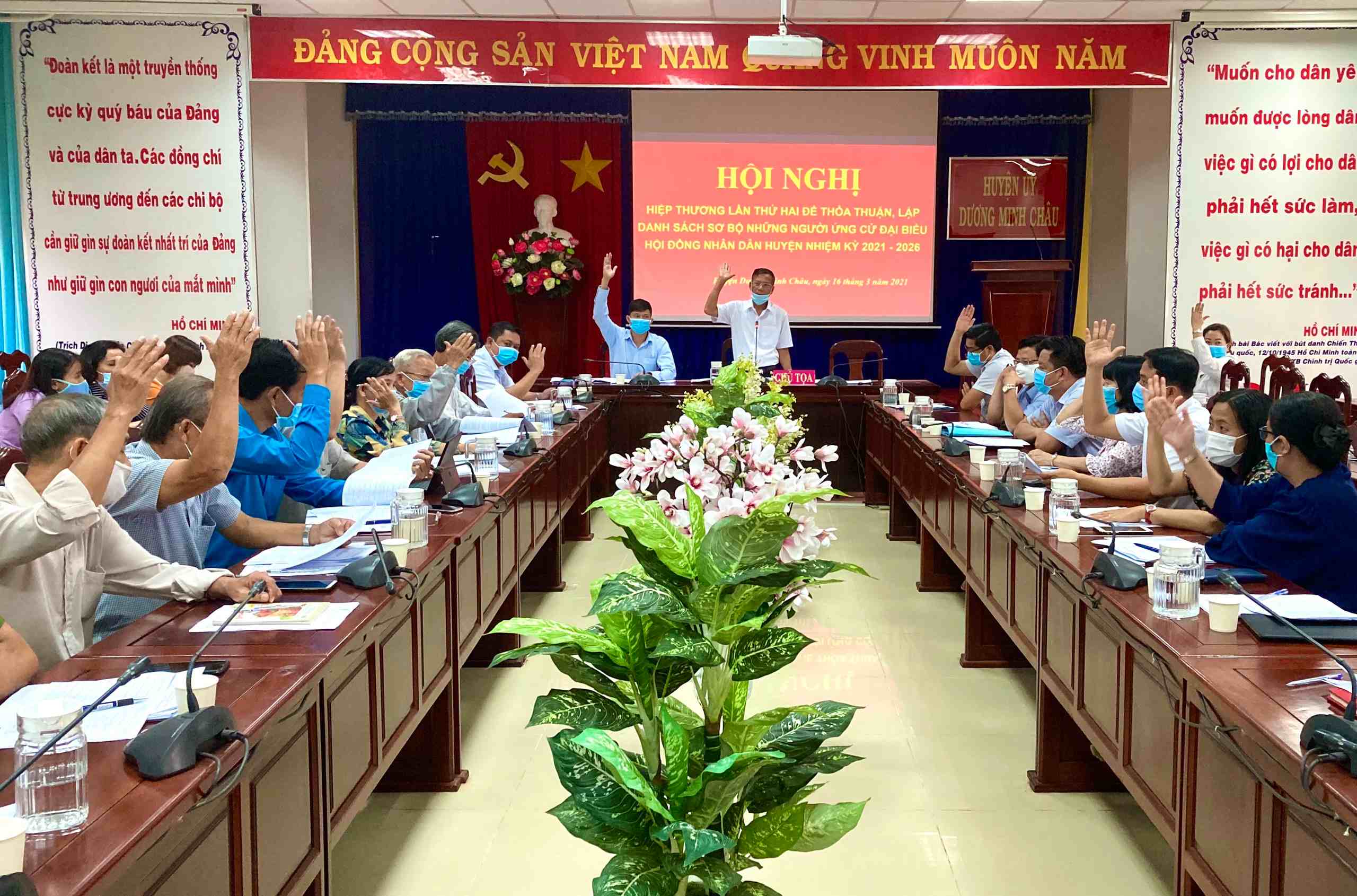 Huyện Dương Minh Châu: Lập danh sách sơ bộ 57 người ứng cử Đại biểu HĐND huyện nhiệm kỳ 2021-2026