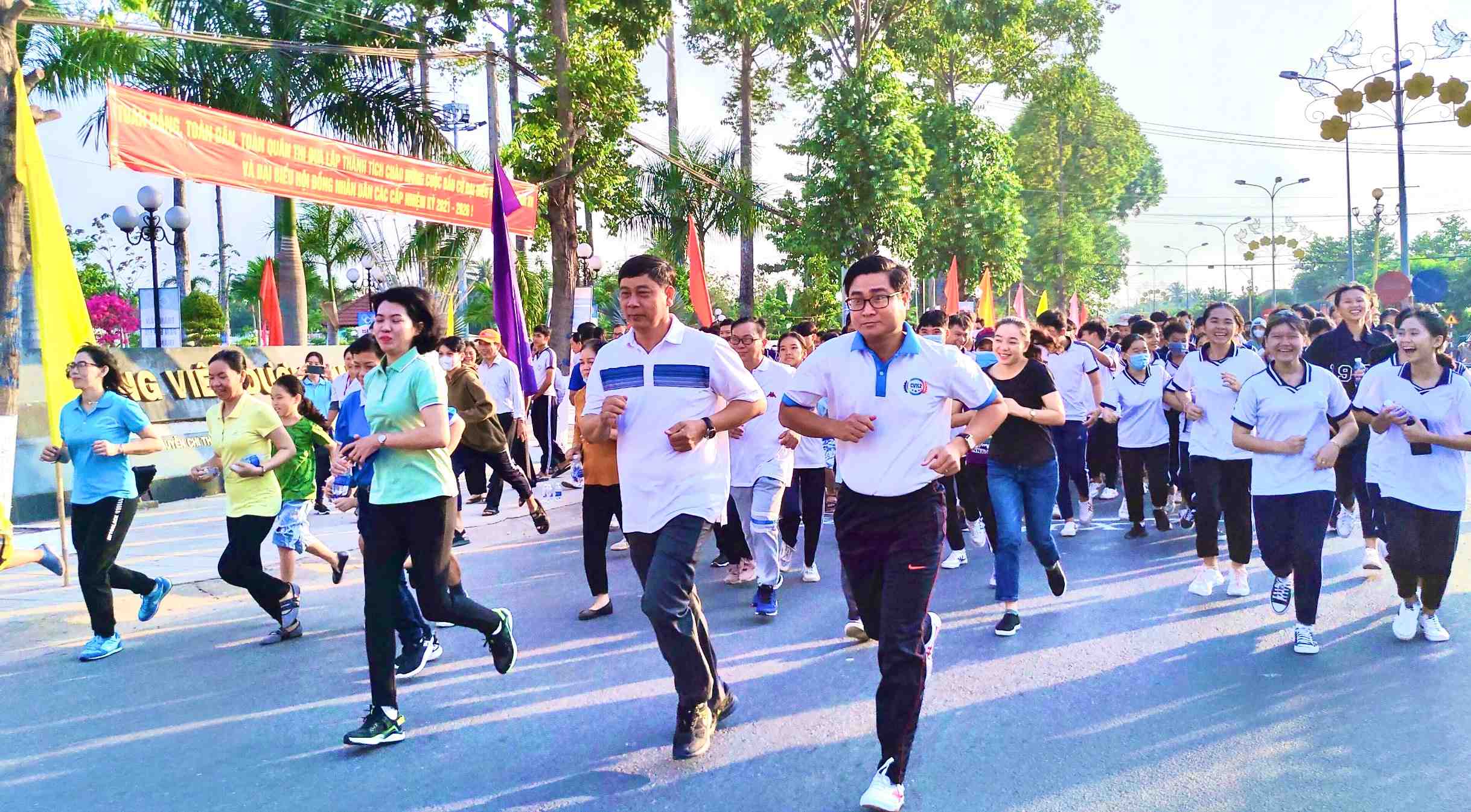 Huyện Dương Minh Châu: Phát động cuộc vận động “Toàn dân rèn luyện thân thể theo gương Bác Hồ vĩ đại”
