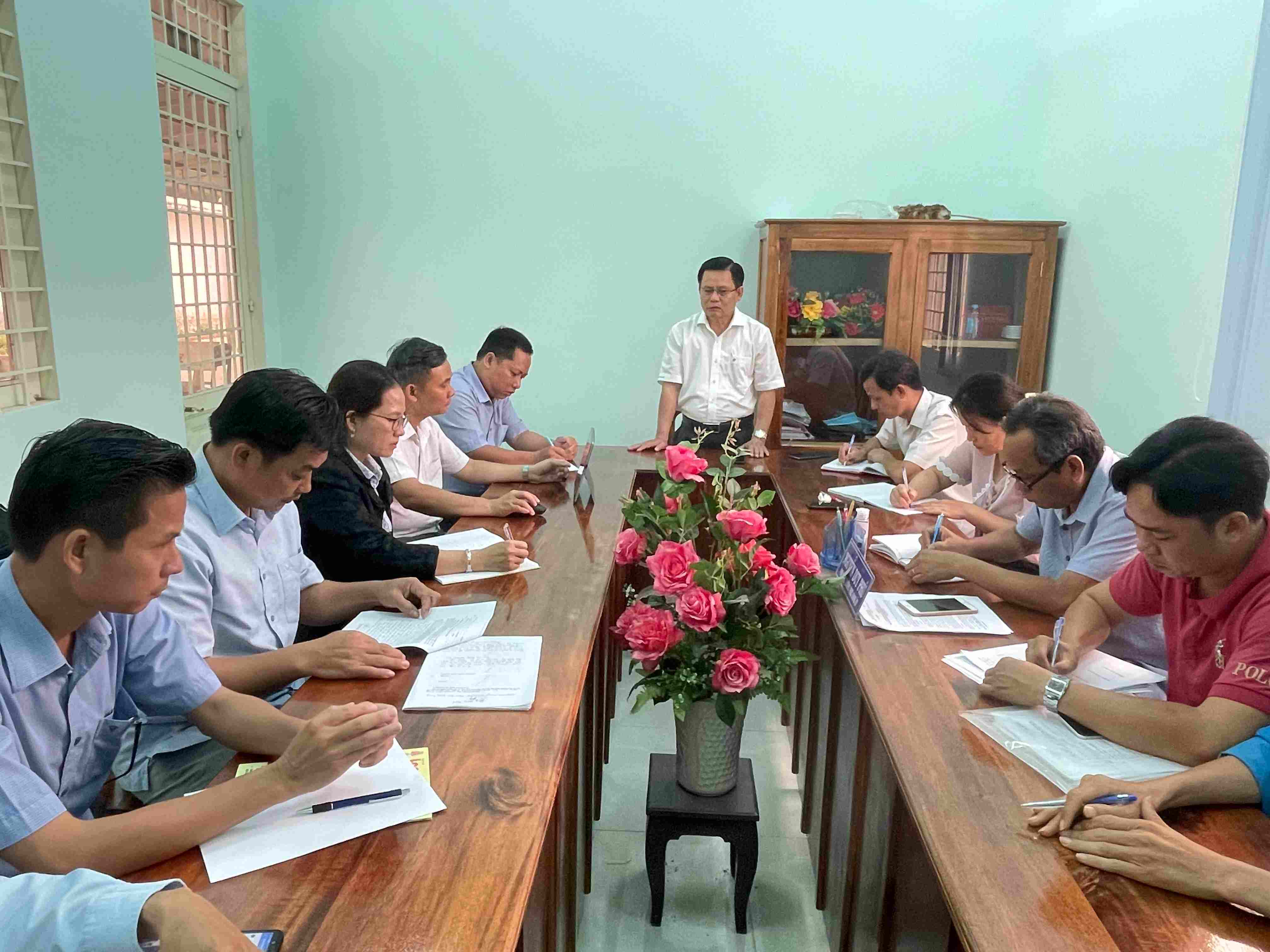 Chủ tịch UBND huyện Dương Minh Châu: Kiểm tra tiến độ giải phóng mặt bằng dự án đường Đất Sét - Bến Củi