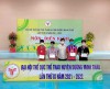 Huyện Dương Minh Châu trao giải môn Điền kinh Đại hội Thể dục Thể thao huyện lần thứ IX năm 2021-2022