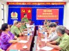 Ban điều hành mô hình “Cựu Công an tham gia giữ gìn an ninh, trật tự” huyện Dương Minh Châu họp định kỳ