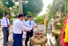 Huyện Dương Minh Châu viếng Nghĩa trang Liệt sĩ nhân ngày 27.7