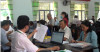 Ngân hàng CSXH huyện Dương Minh Châu tổ chức phiên giao dịch tại UBND xã Lộc Ninh