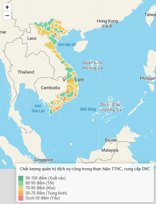 Xã Phan công bố kết quả Bộ chỉ số phục vụ người dân, doanh nghiệp tháng quý II/2024